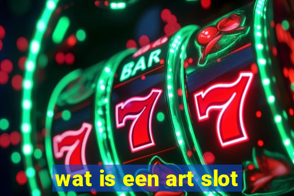 wat is een art slot