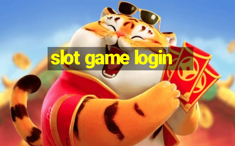 slot game login