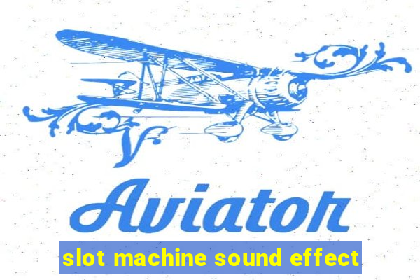 slot machine sound effect