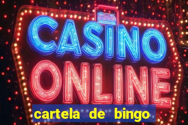 cartela de bingo para imprimir gratis