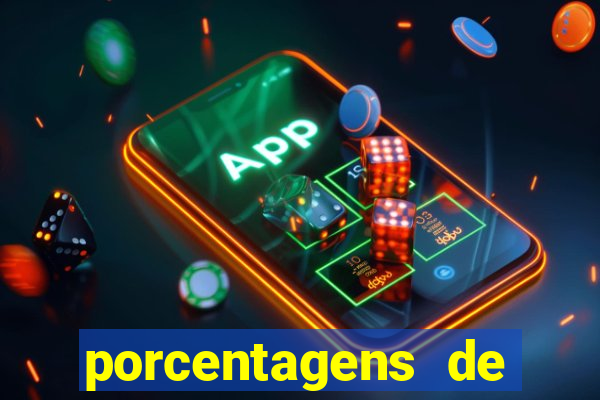 porcentagens de jogos pagantes