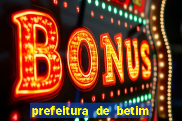 prefeitura de betim contracheque online