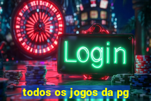 todos os jogos da pg