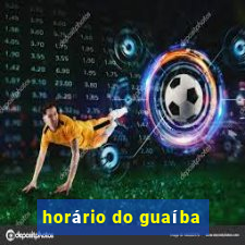 horário do guaíba