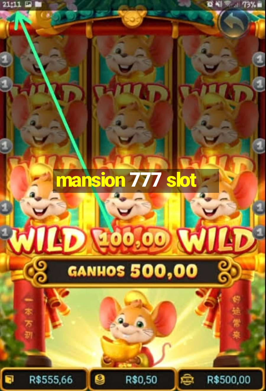 mansion 777 slot