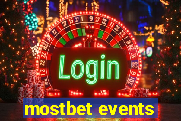 mostbet events