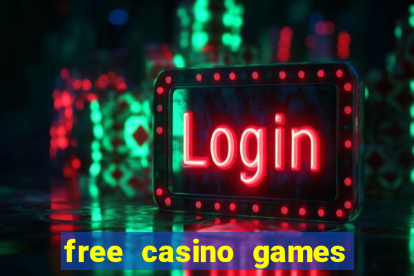 free casino games slots machines