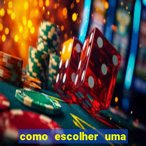 como escolher uma boa cartela de bingo