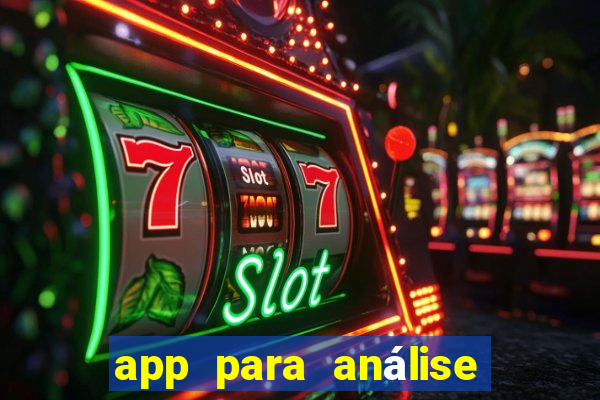 app para análise de jogos