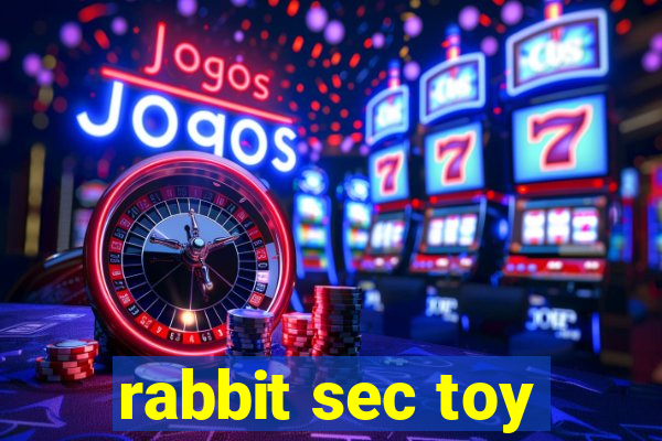 rabbit sec toy