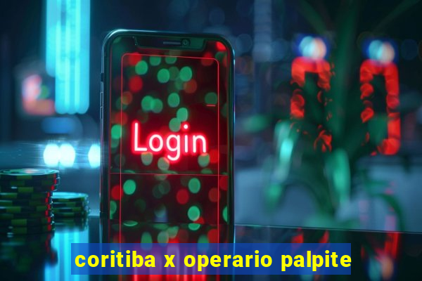 coritiba x operario palpite