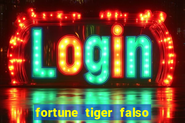 fortune tiger falso para brincar