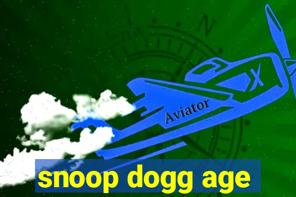 snoop dogg age