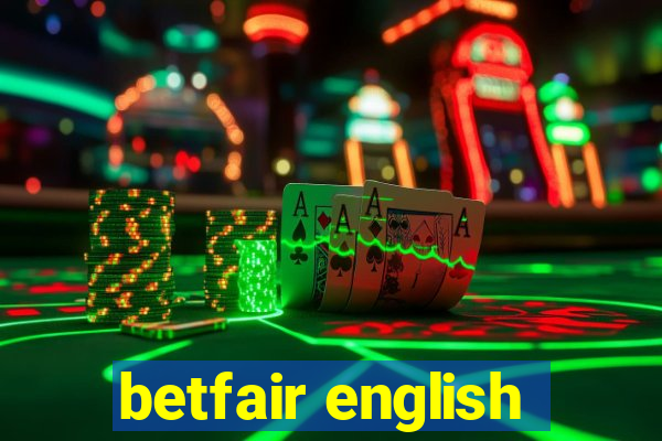 betfair english