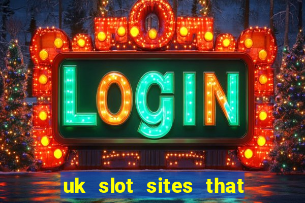 uk slot sites that accept paypal