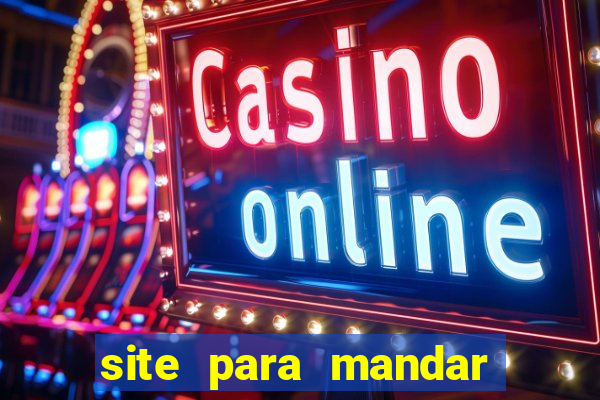 site para mandar cartas para presos