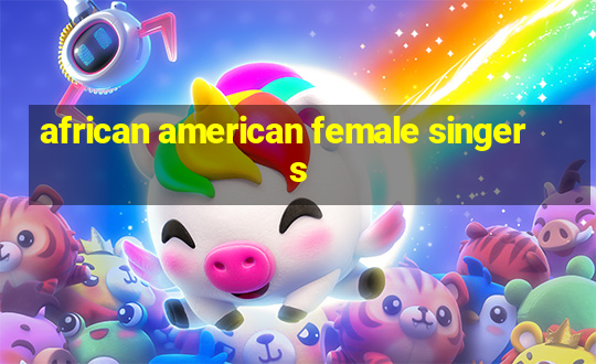 african american female singers