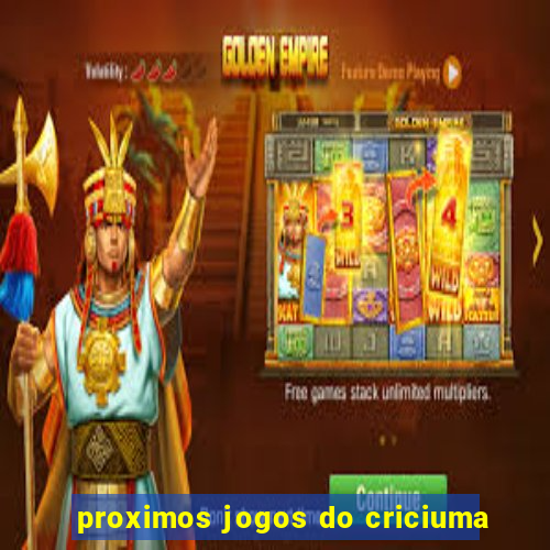 proximos jogos do criciuma