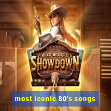 most iconic 80's songs