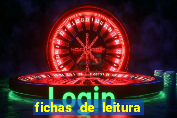 fichas de leitura pdf grátis