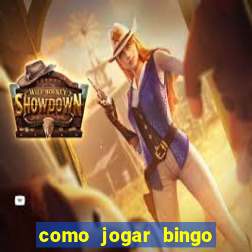 como jogar bingo no celular