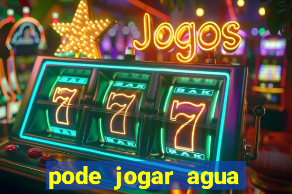 pode jogar agua fervente na pia