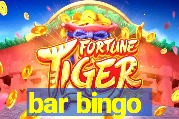 bar bingo