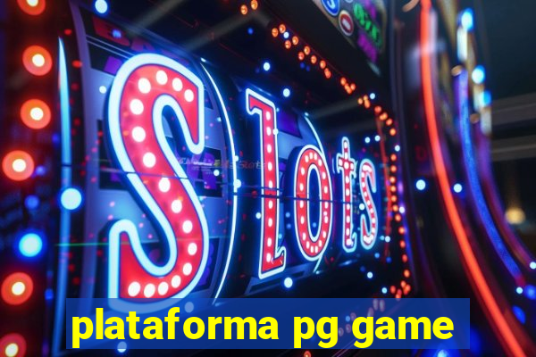 plataforma pg game