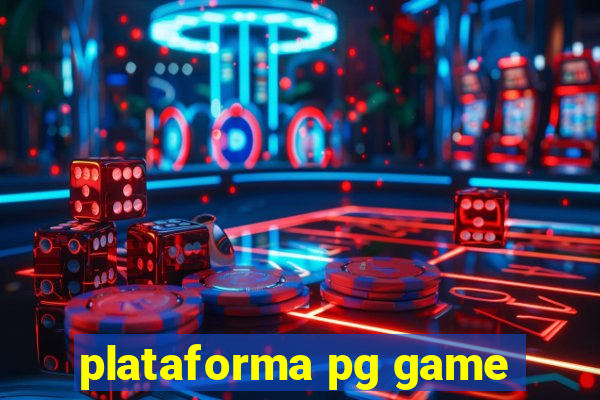 plataforma pg game