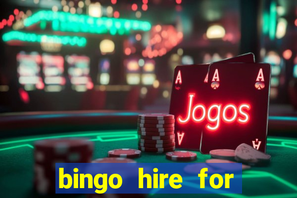 bingo hire for parties leigh