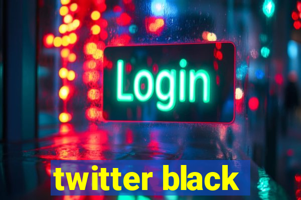 twitter black