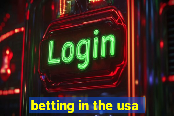 betting in the usa