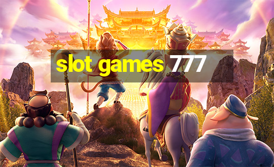 slot games 777