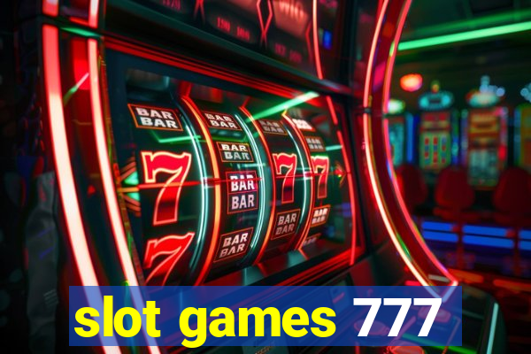 slot games 777