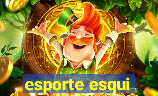 esporte esqui