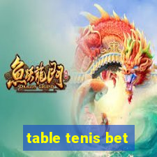 table tenis bet