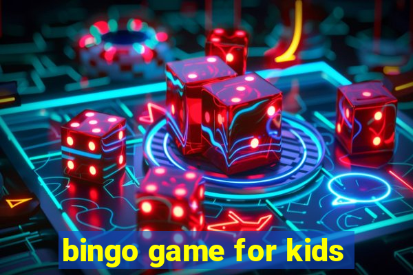 bingo game for kids