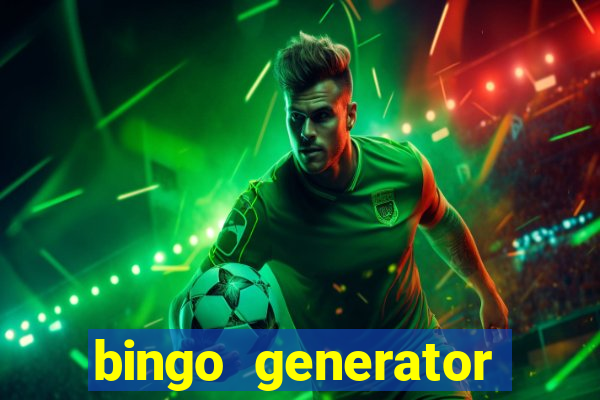 bingo generator with images