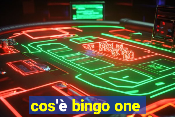 cos'è bingo one