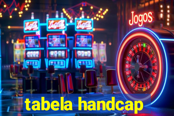 tabela handcap