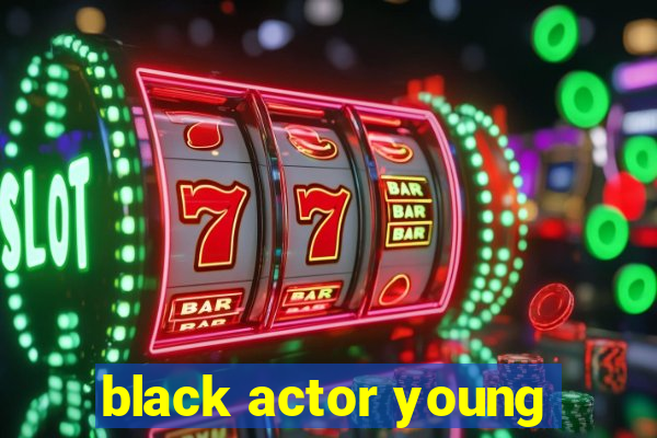 black actor young