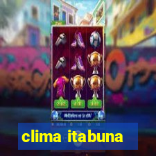 clima itabuna