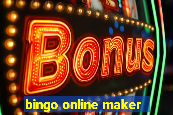 bingo online maker