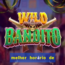 melhor horário de jogar fortune tiger