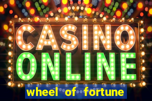 wheel of fortune slot machine