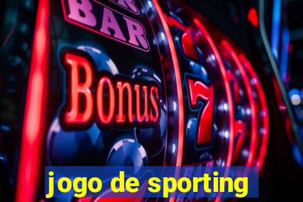 jogo de sporting