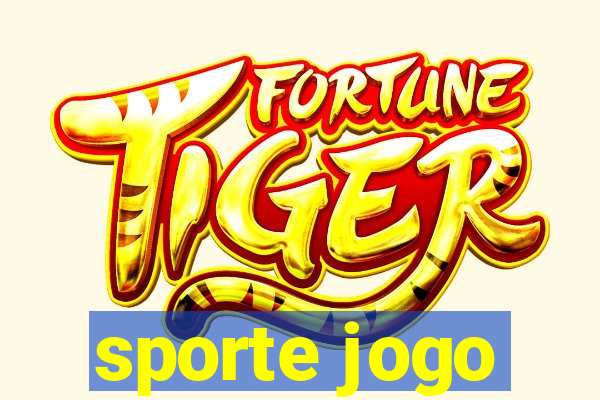 sporte jogo