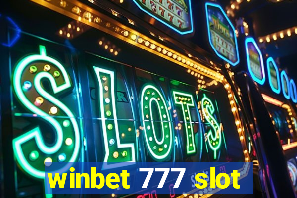 winbet 777 slot