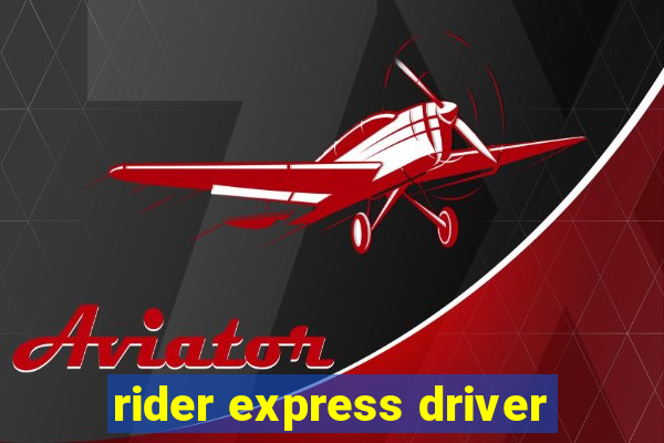 rider express driver