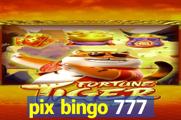 pix bingo 777